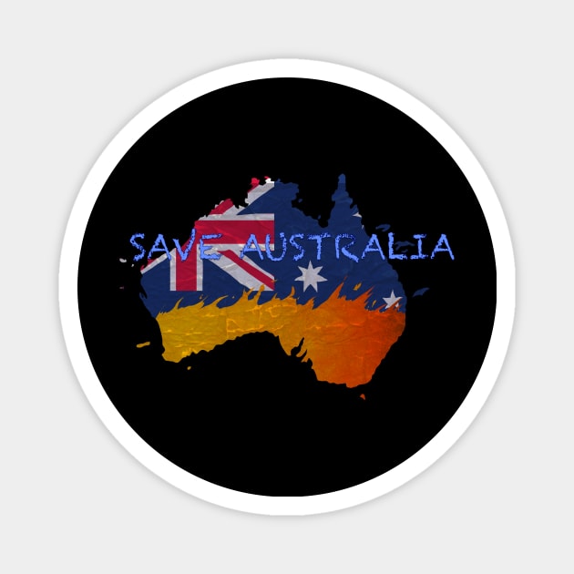 Save Australia Magnet by AlexandraHallPinner